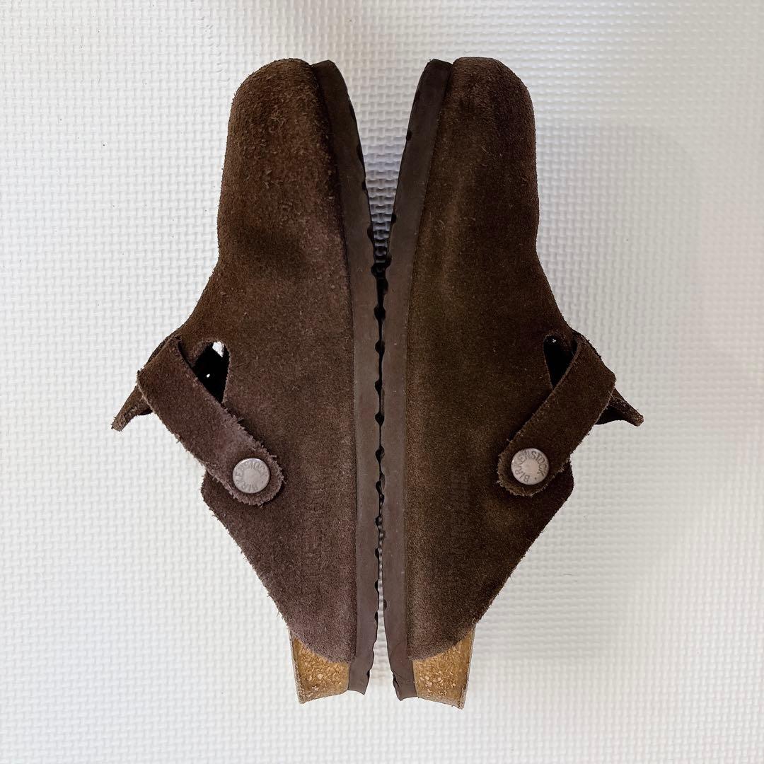 BIRKENSTOCK ビルケンシュトック ボストン スエード 36 ブラウン