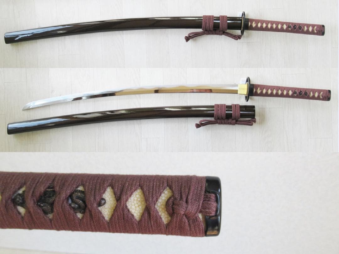 模造刀　時代拵え　硬質合金　岐阜県関市刀剣メーカー　剣道型 居合刀