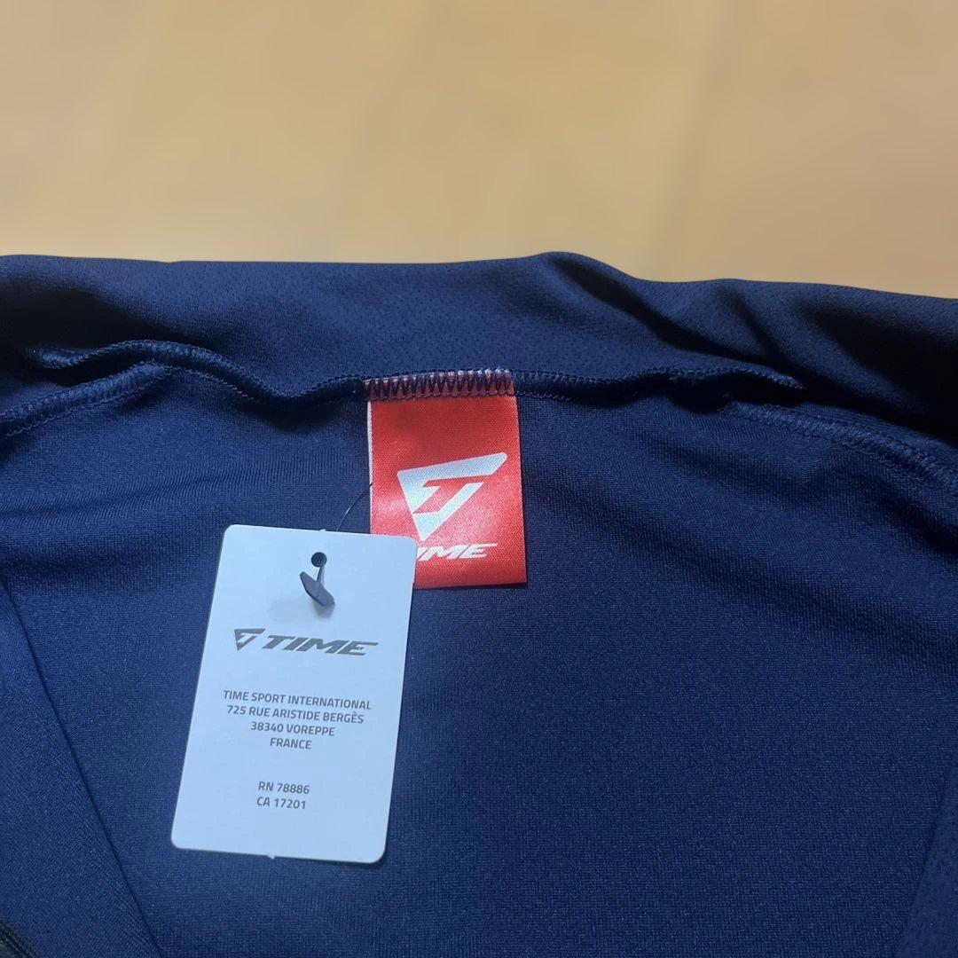 TIME サイクルジャージ フランスエディション Sサイズ