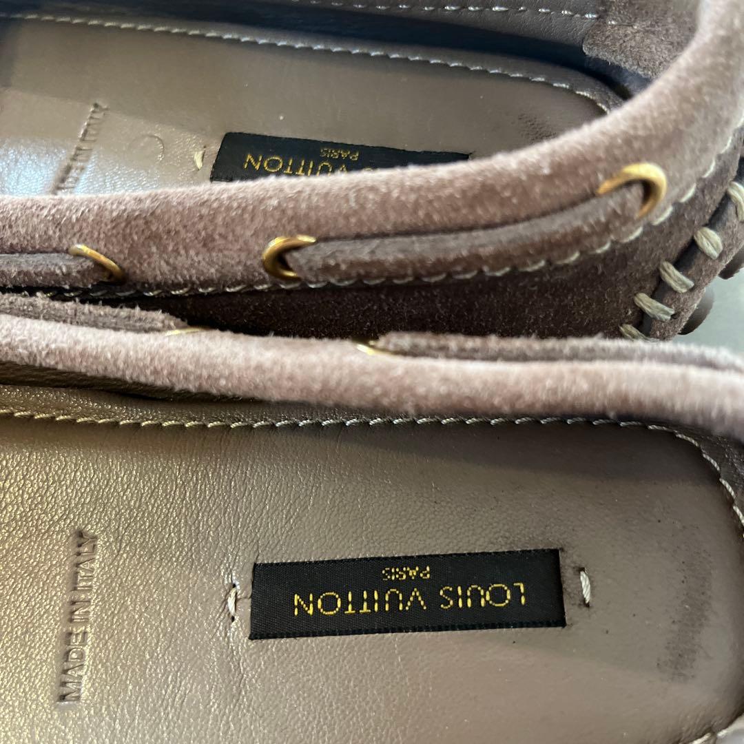 Louis Vuitton ブラウン モカシン