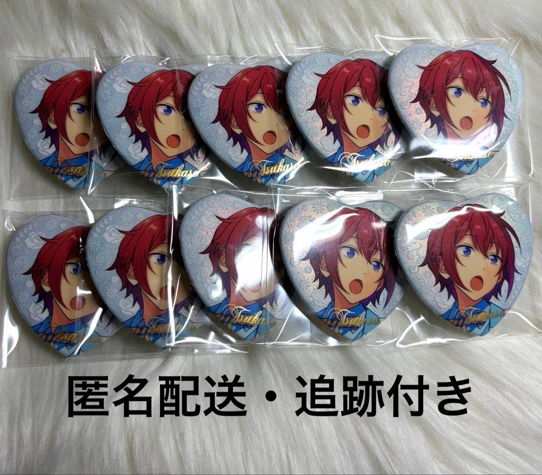 あんスタ　朱桜司　中国　誓約　ハート　缶バッジ