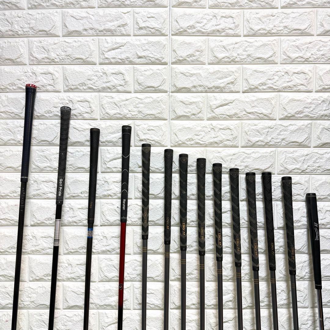 ゴルフセット　初心者応援　YONEX onoff ラウンド仕様　右打ち　すぐ使用