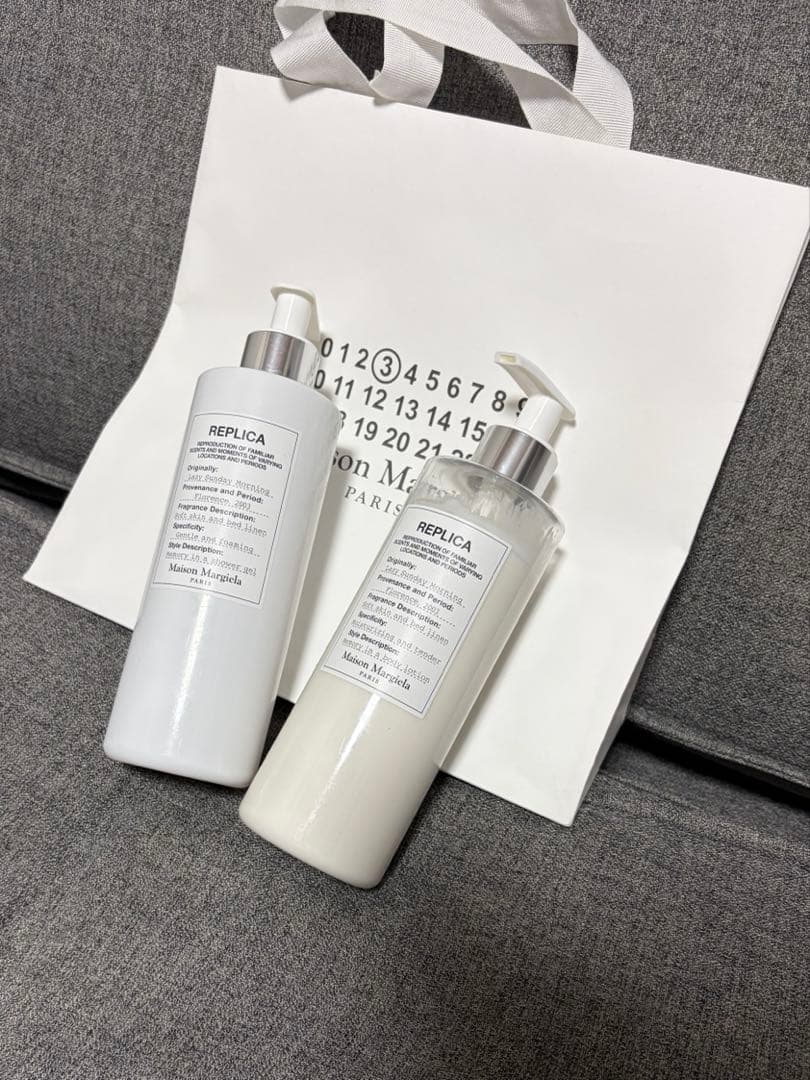 レプリカシャワージェル5割、ボディローション9割セット