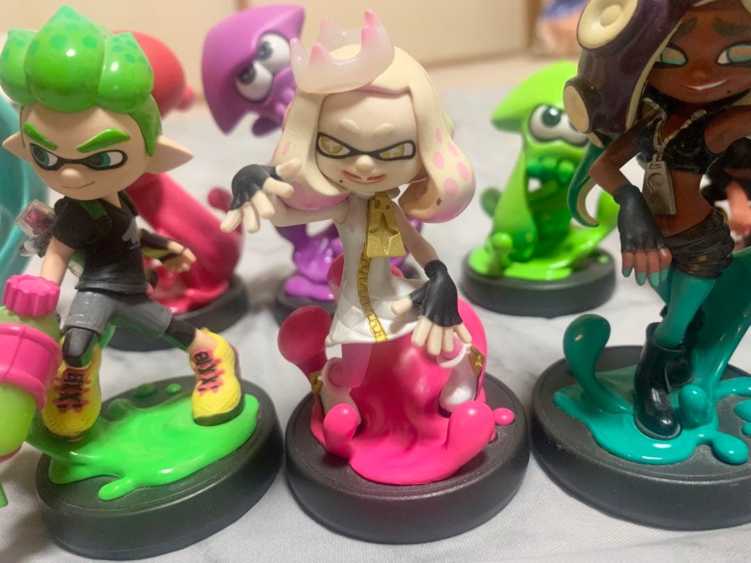初期化済み スプラトゥーン amiibo アミーボ 14体セット売り