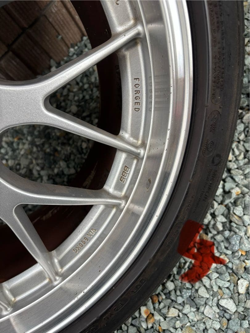 BBS 18インチ ホイールセット ミシュランタイヤ付き