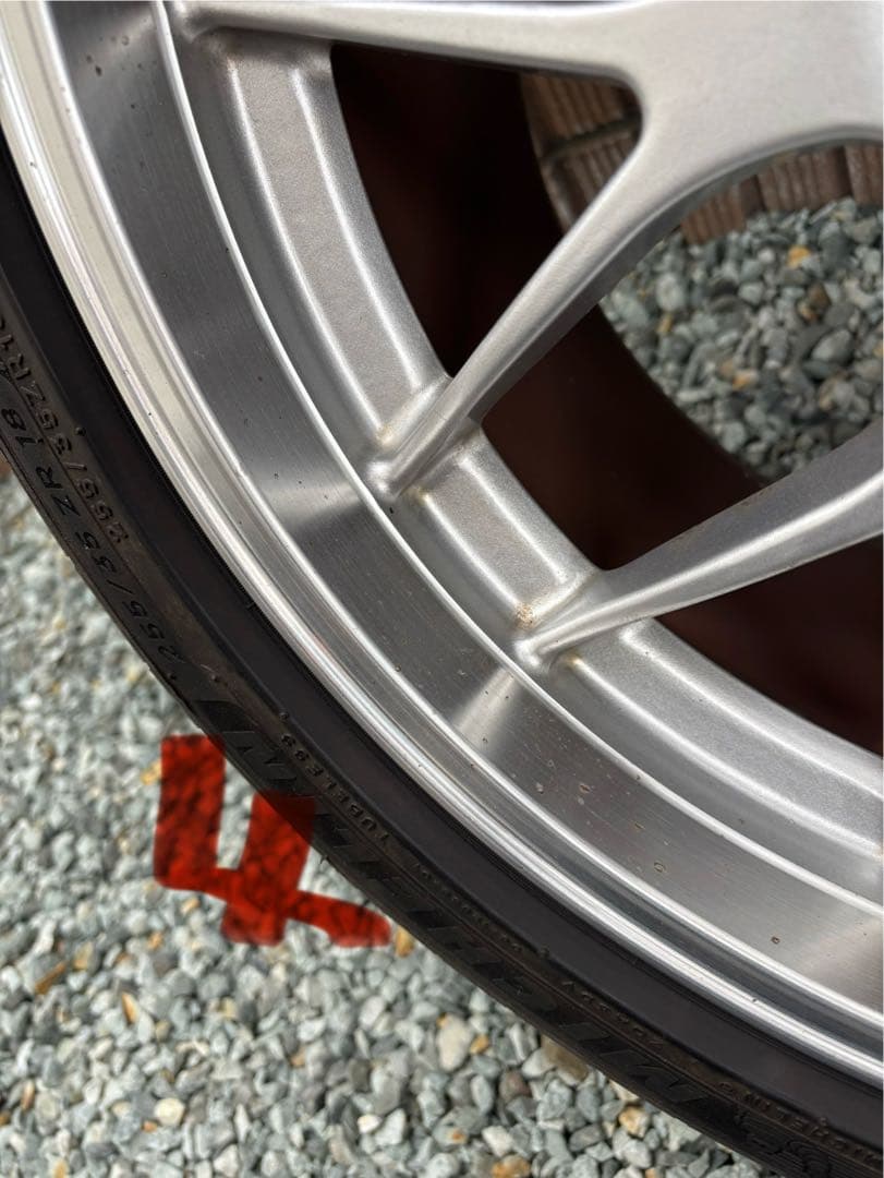 BBS 18インチ ホイールセット ミシュランタイヤ付き