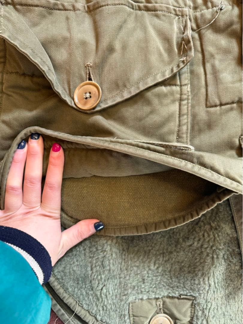 50s British army MIDDLE parka イギリス陸軍 実物