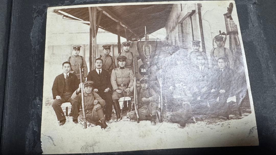 資料 古写真 72枚／満州・支那／日本軍 特攻隊 部隊写真 残虐 建物 勲章