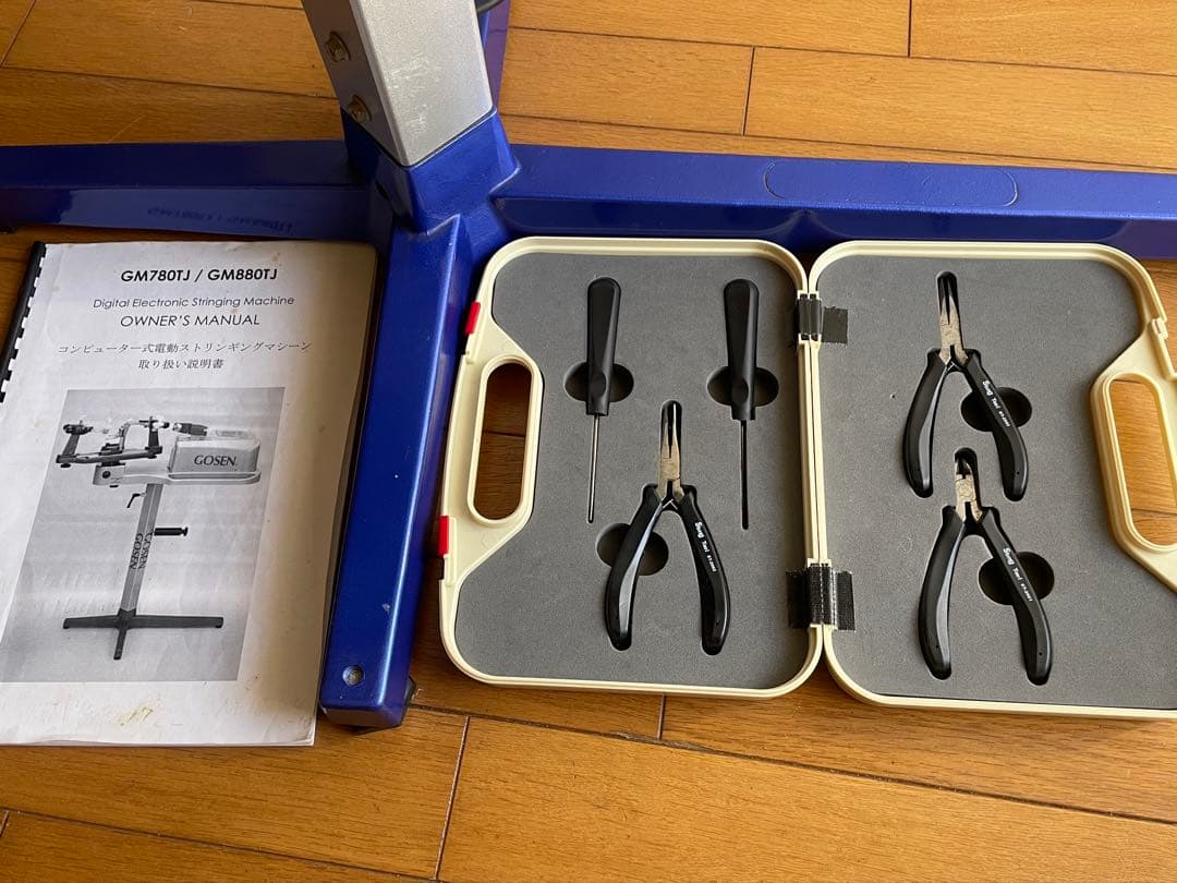 t*a様 完動超美品GOSEN GM880GM780テニスバドガット張り機動作良