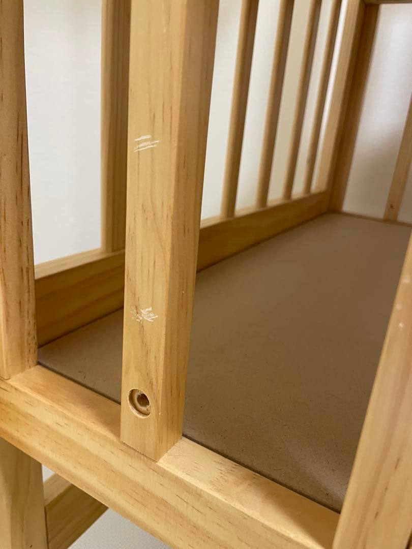 カトージ ベビーベット ハイタイプ 70×120 収納スペース付き