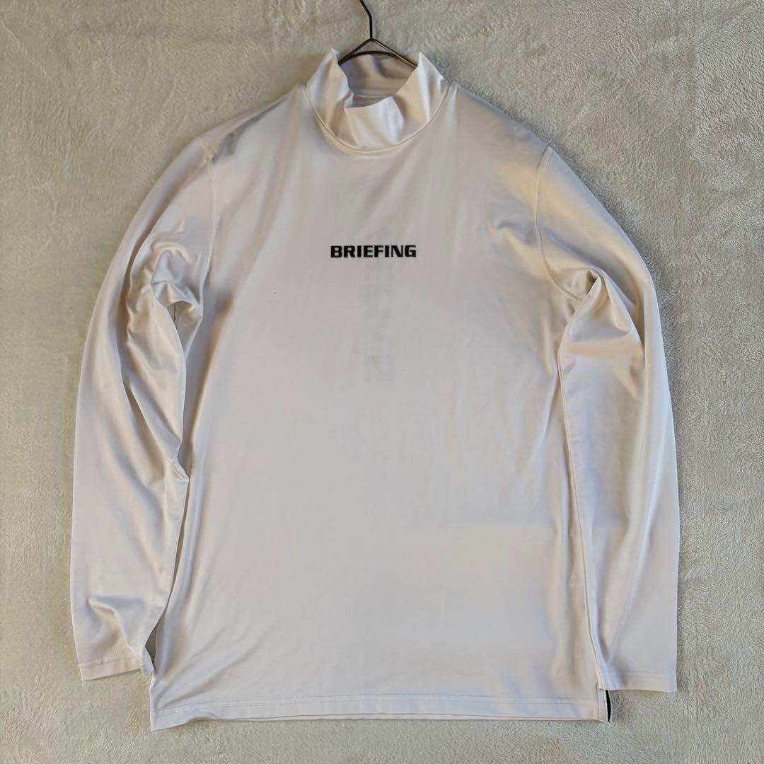 【美品】BRIEFING モックネック ハイネック メンズ M