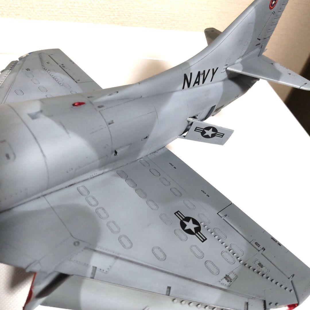 戦闘機プラモデル完成品ハセガワ1/48A−4スカイホーク　トップガン