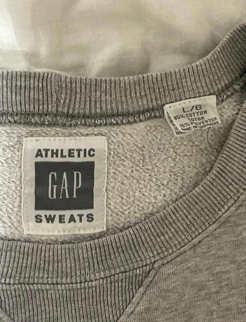 90s old gap スウェット　トレーナー　グレー