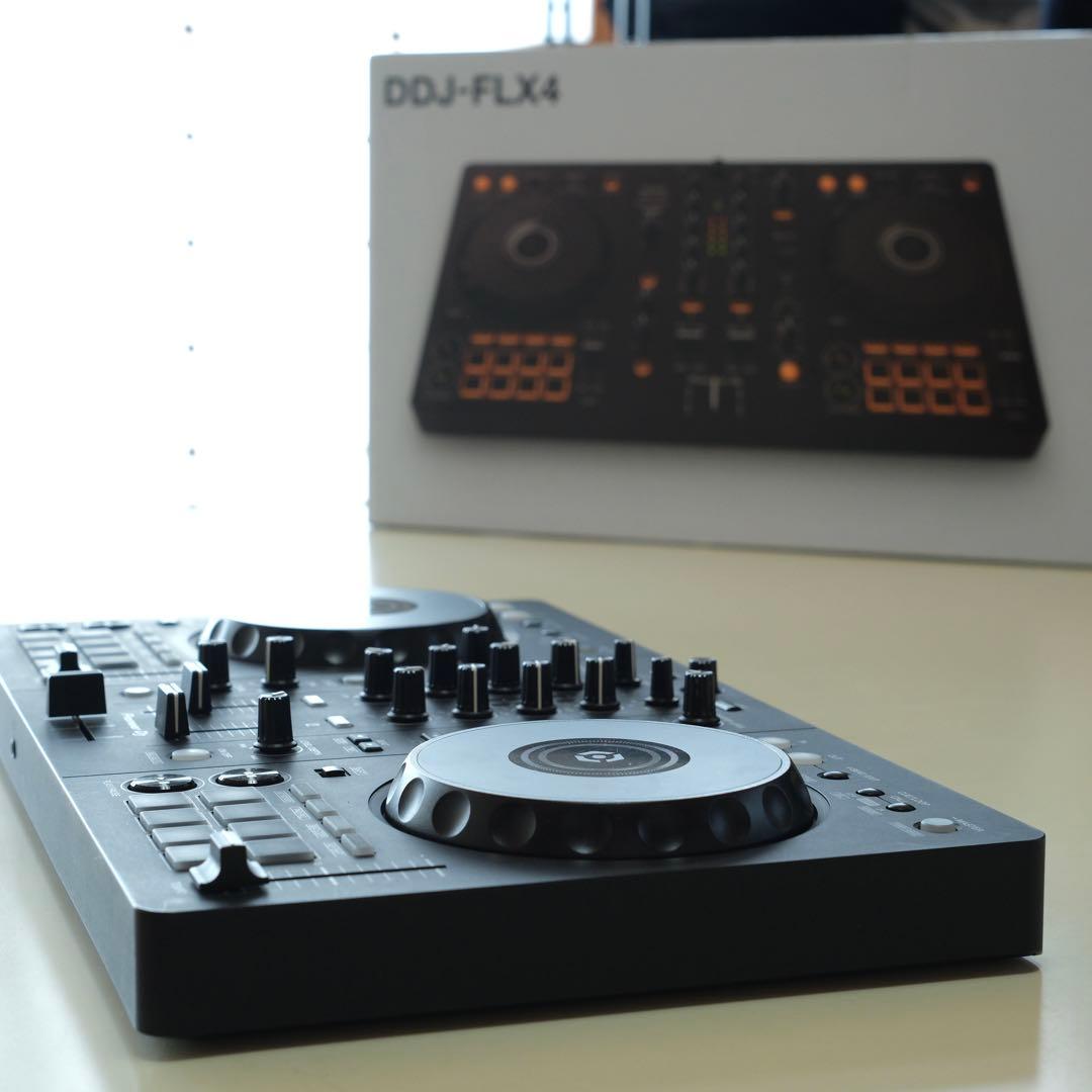 Pioneer DJ DDJ-FLX4 美品 箱付 KOSSヘッドホン付
