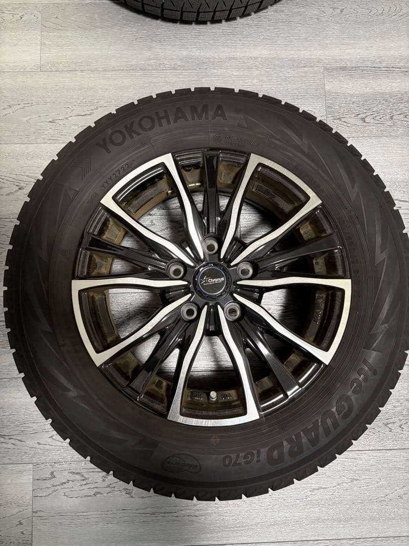 【値下げ中】ヨコハマ iceGUARD IG70 15インチタイヤホイールセット