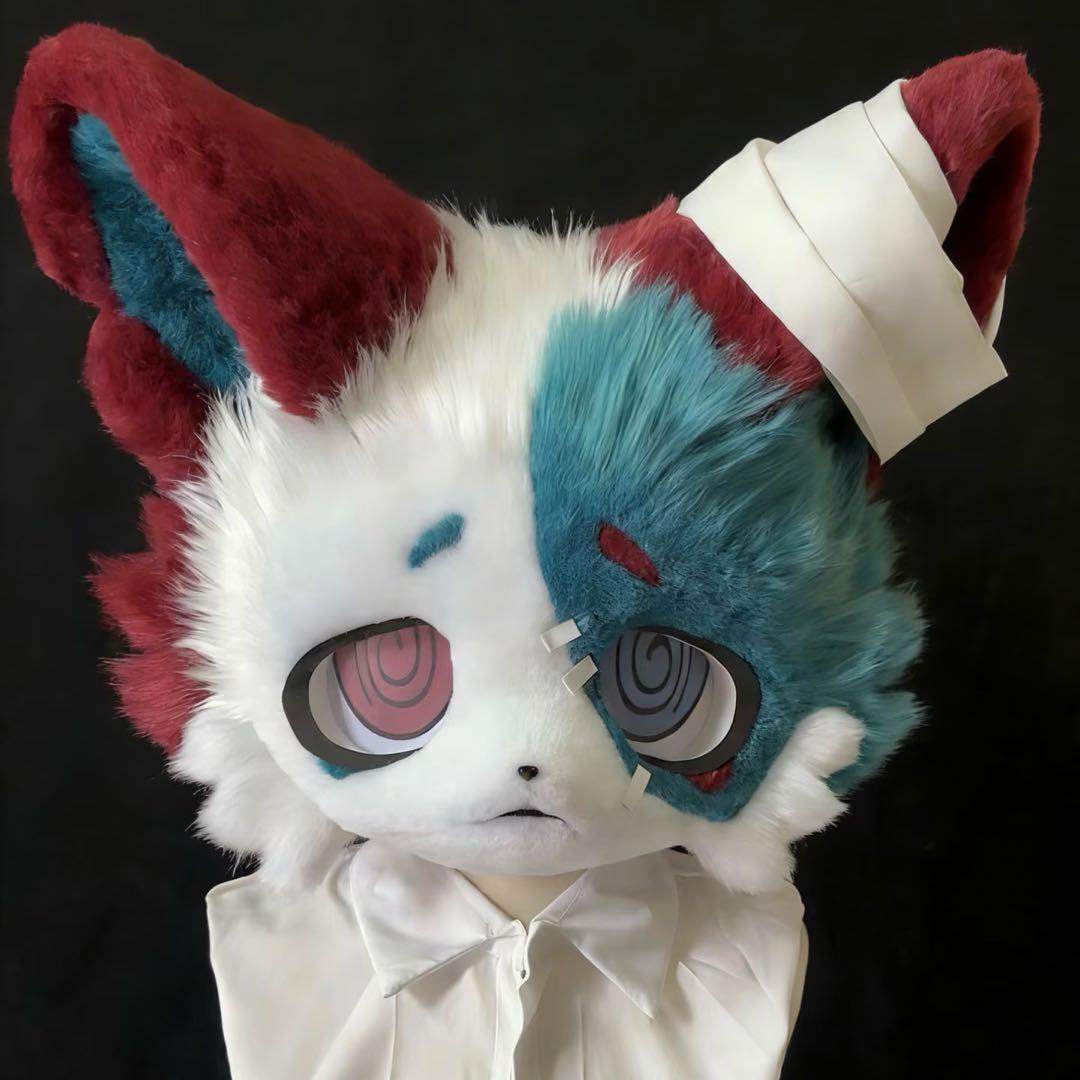 ケモノ 着ぐるみ コスプレ ファーマスク