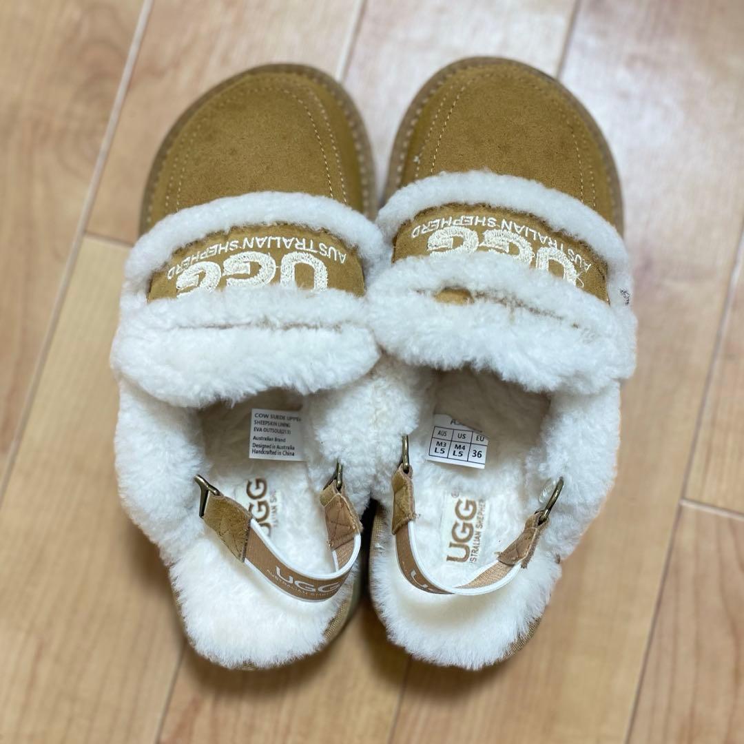 UGG AUSTRALIAN SHEPHERD ベージュ ムートンブーツ