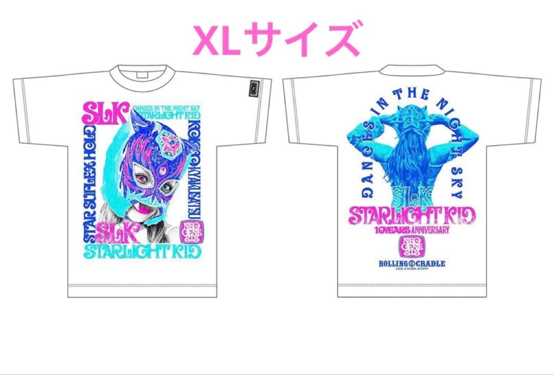 スターライトキッド×ROLLING CRADLE コラボTシャツXL スターダム