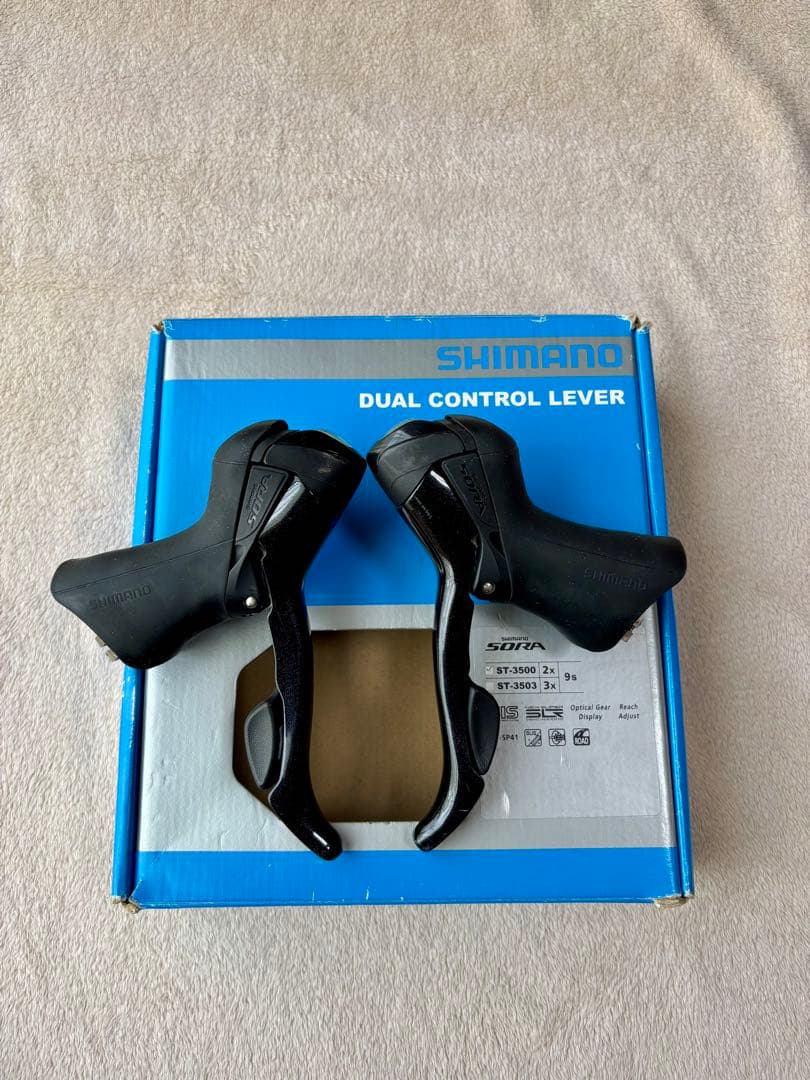 SHIMANO SORA ST-3500 2x9速 STIレバー 左右