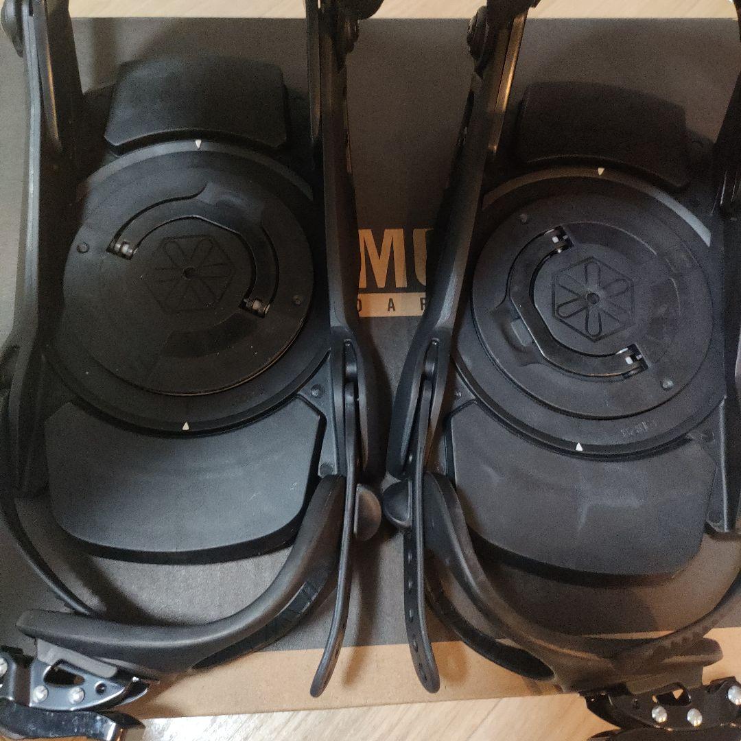 SALOMON UNITE KID スノーボードXSビンディングサロモン黒