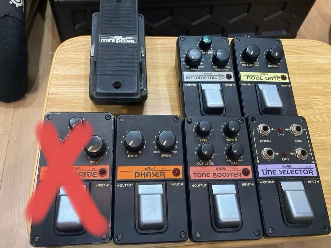 ヤマハ PSE エフェクターセット ミニペダル付き バラ売り可能