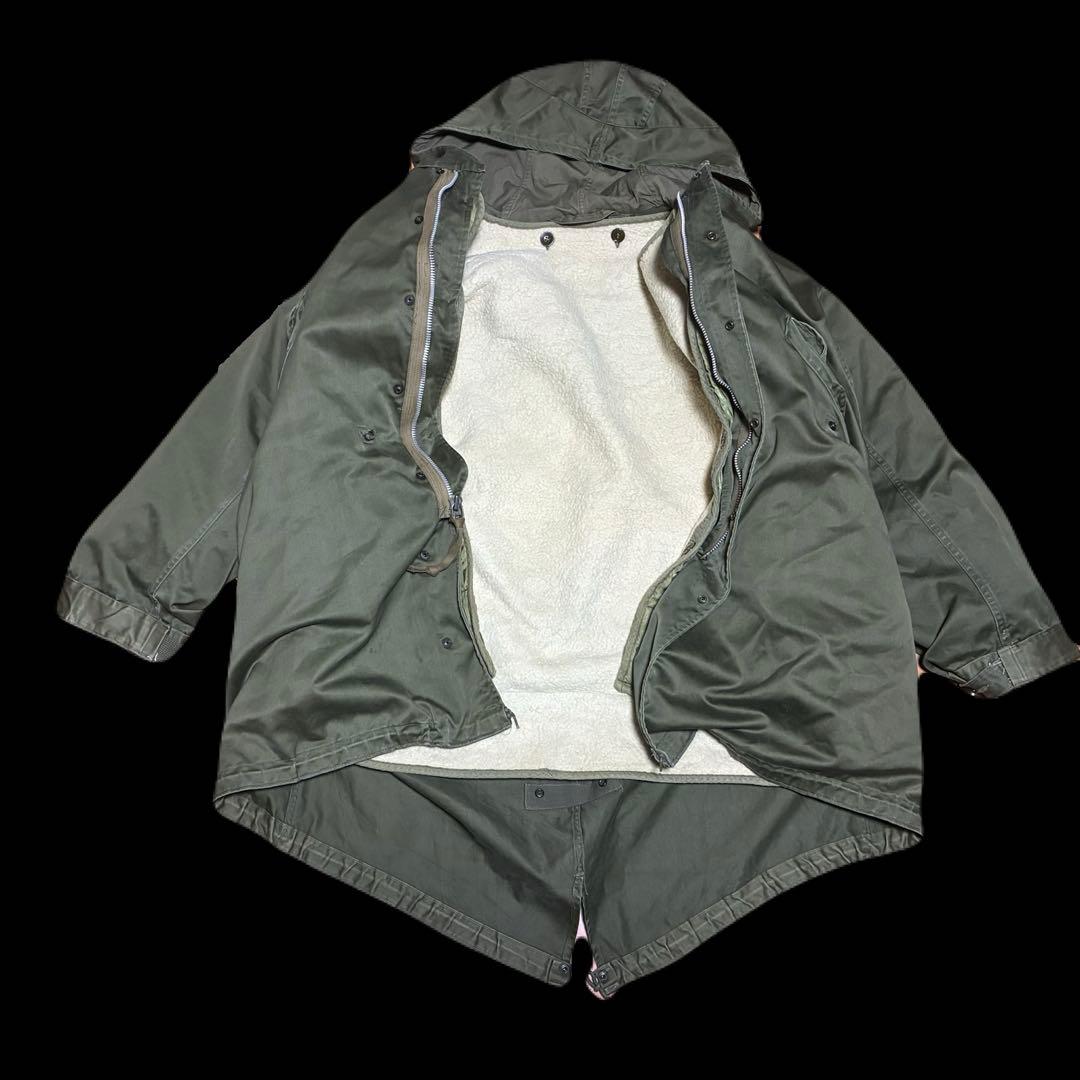アメリカ軍 M51 フィッシュテール　パーカ　コットンサテン　1951年　M