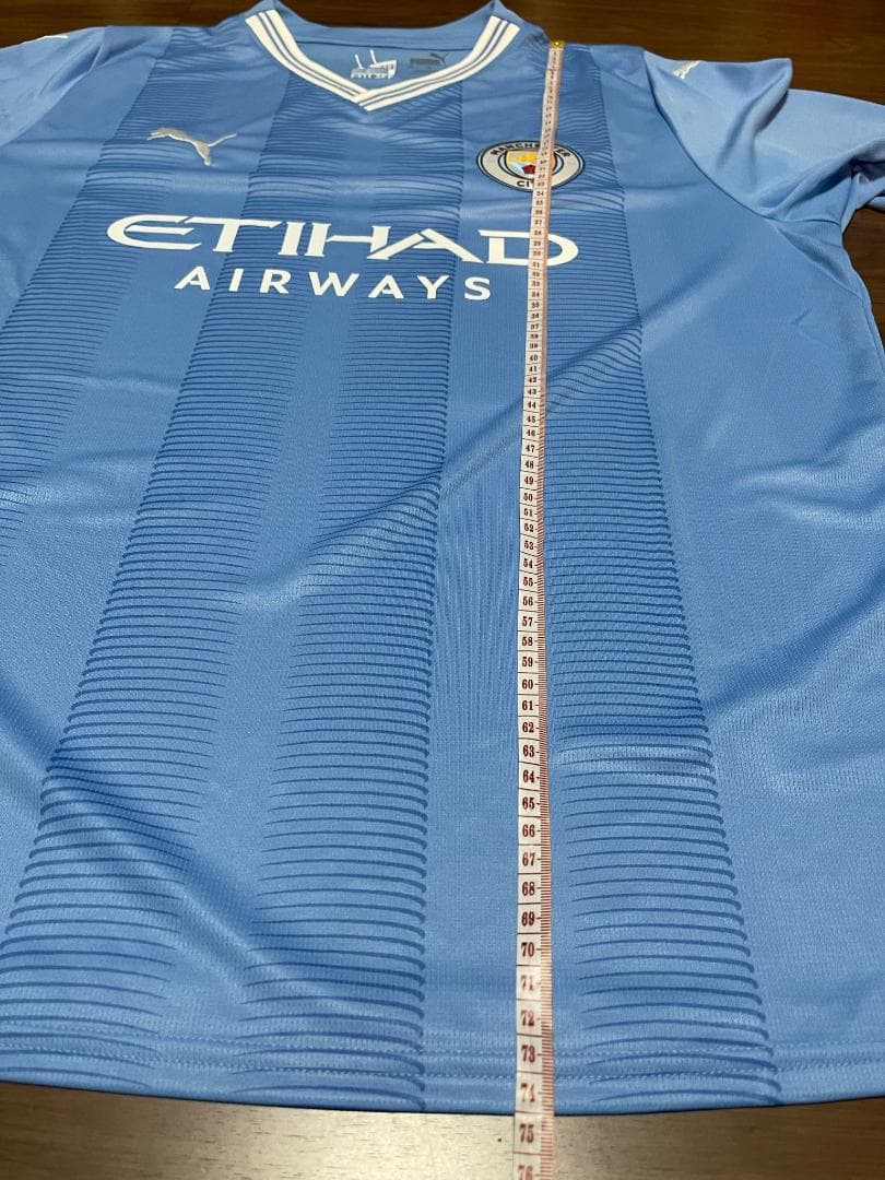 新品 マンチェスターシティ 23/24 ユニフォーム #17.デブライネ XL