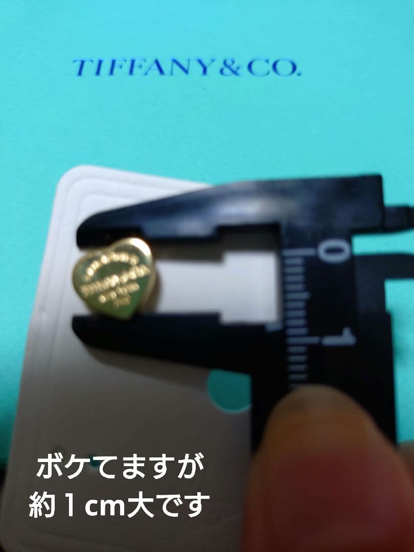 最終値引☆ティファニー☆新品未使用☆18金☆正規品本物☆ピアス☆片耳用