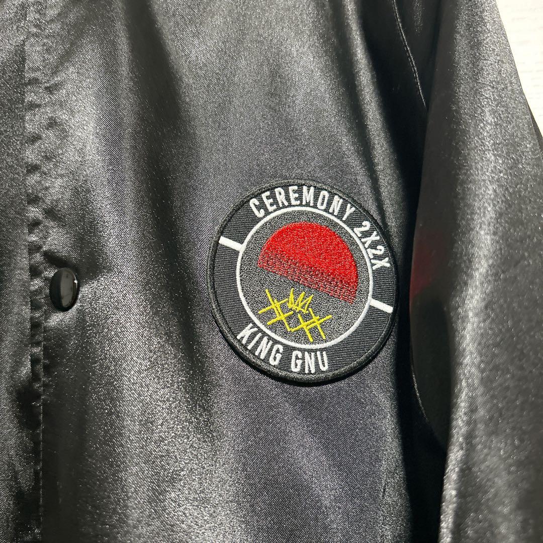 美品 King Gnu キングヌー　CEREMONY　コーチジャケット　XL