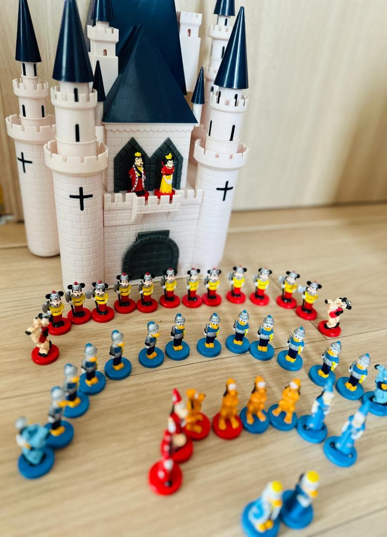 ディズニー シンデレラ城 88年製 ヴィンテージ  ミッキー 40体セット