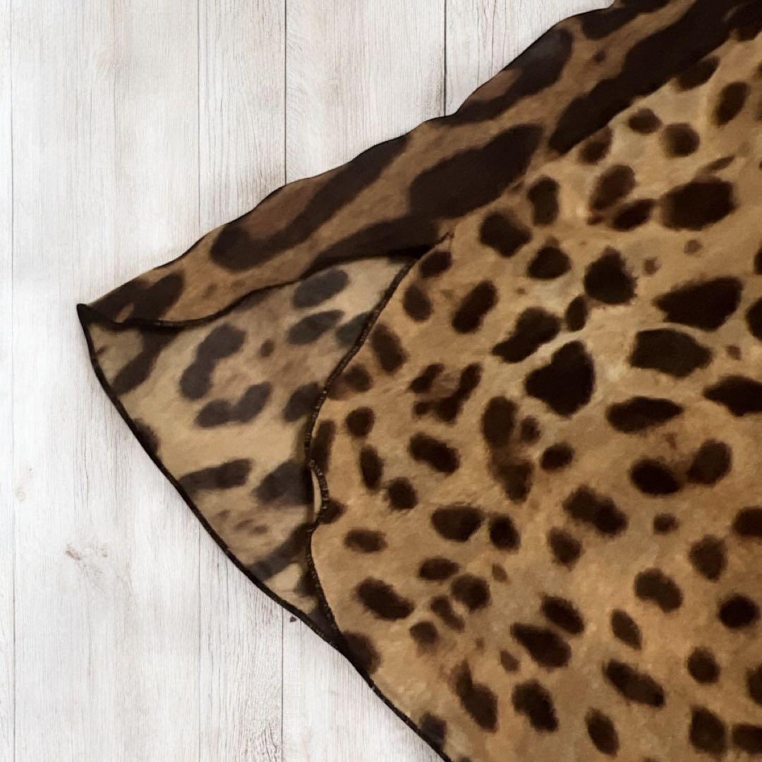 【DOLCE & GABBANA】レオパード柄キャミソール