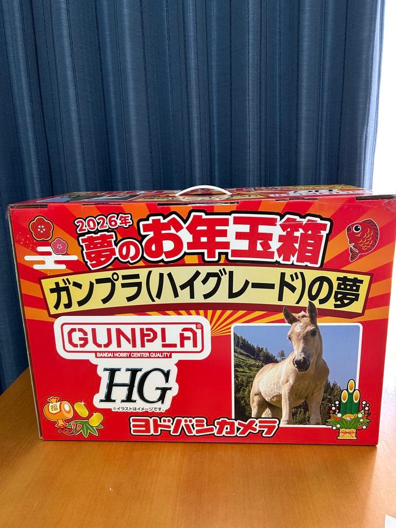 ガンプラ （ハイグレードの夢）ヨドバシカメラ、2026年夢のお年玉箱