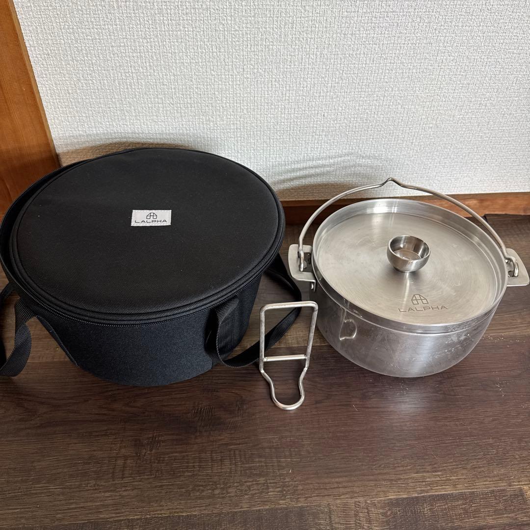 LALPHA ラルファ ULステンレスダッチオーブン 8インチ[CS-200]