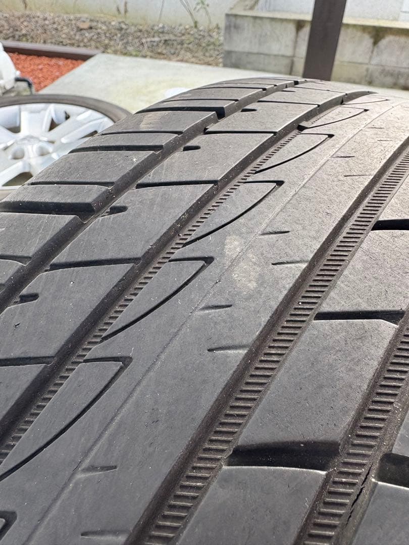 デリカ D5 前期 純正ホイール タイヤ 4本セット