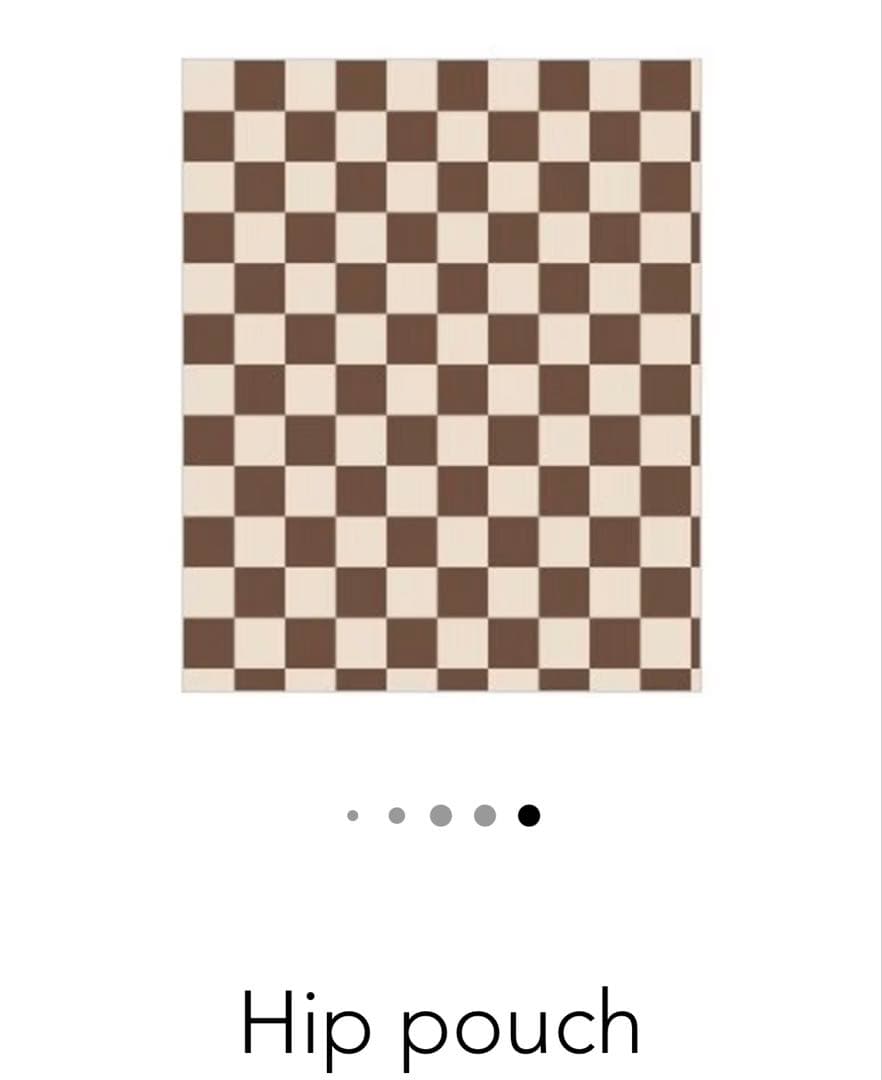 Las Olitas ヒップポーチ ハイビスカス柄・チェック柄