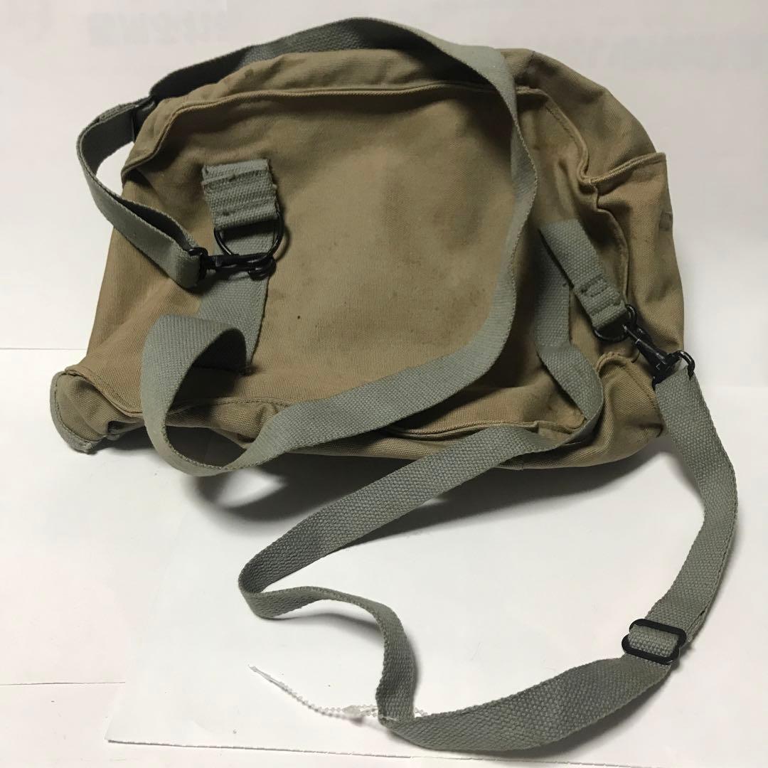 米軍　USNガスマスク&バック&曇り止め用缶計3個セット