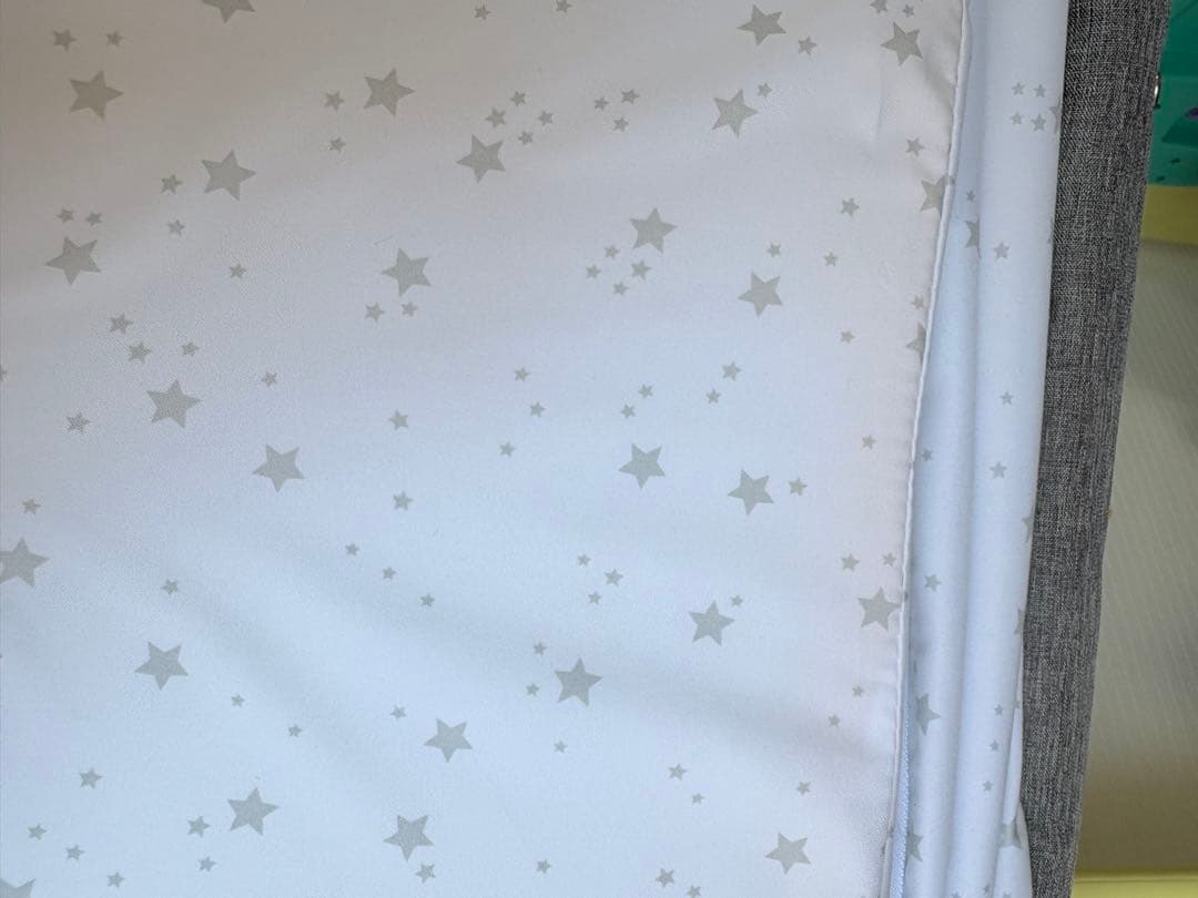 HZDMJ 添い寝ベビーベッド　折りたたみベビーベッド　ベッドサイドベッド