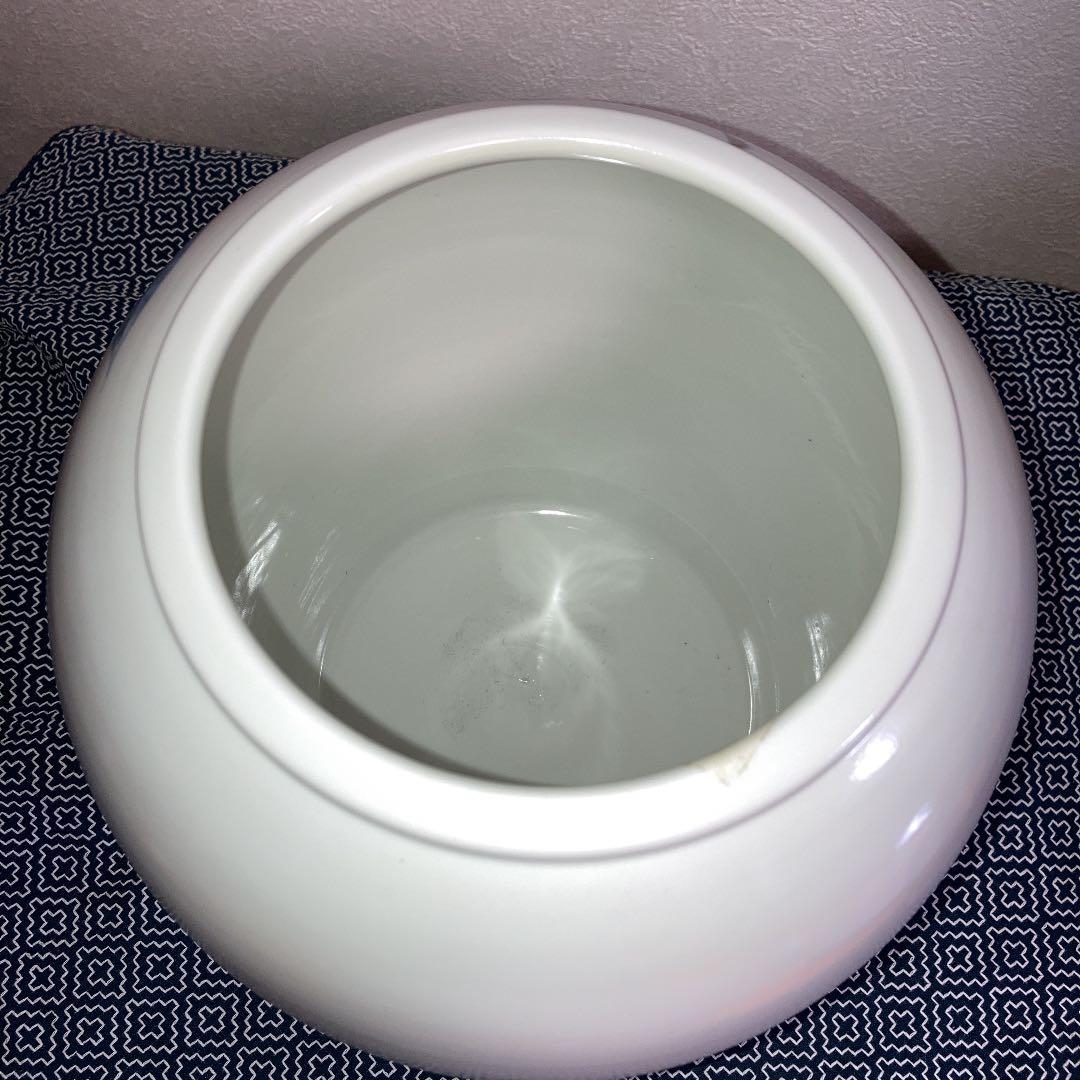 花紋壺　作家品　古美術