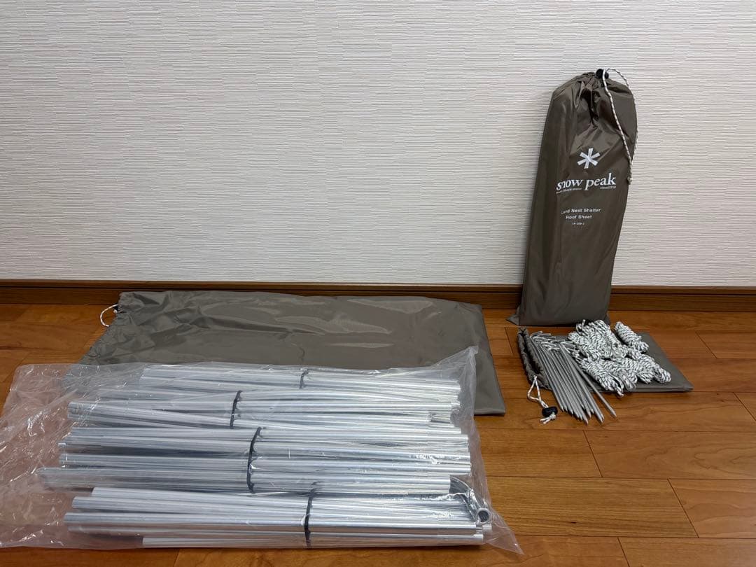  peak ランドネストシェルター・キャンプテント セット