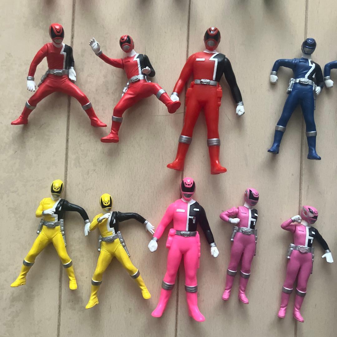 戦隊ヒーロー フィギュアセット