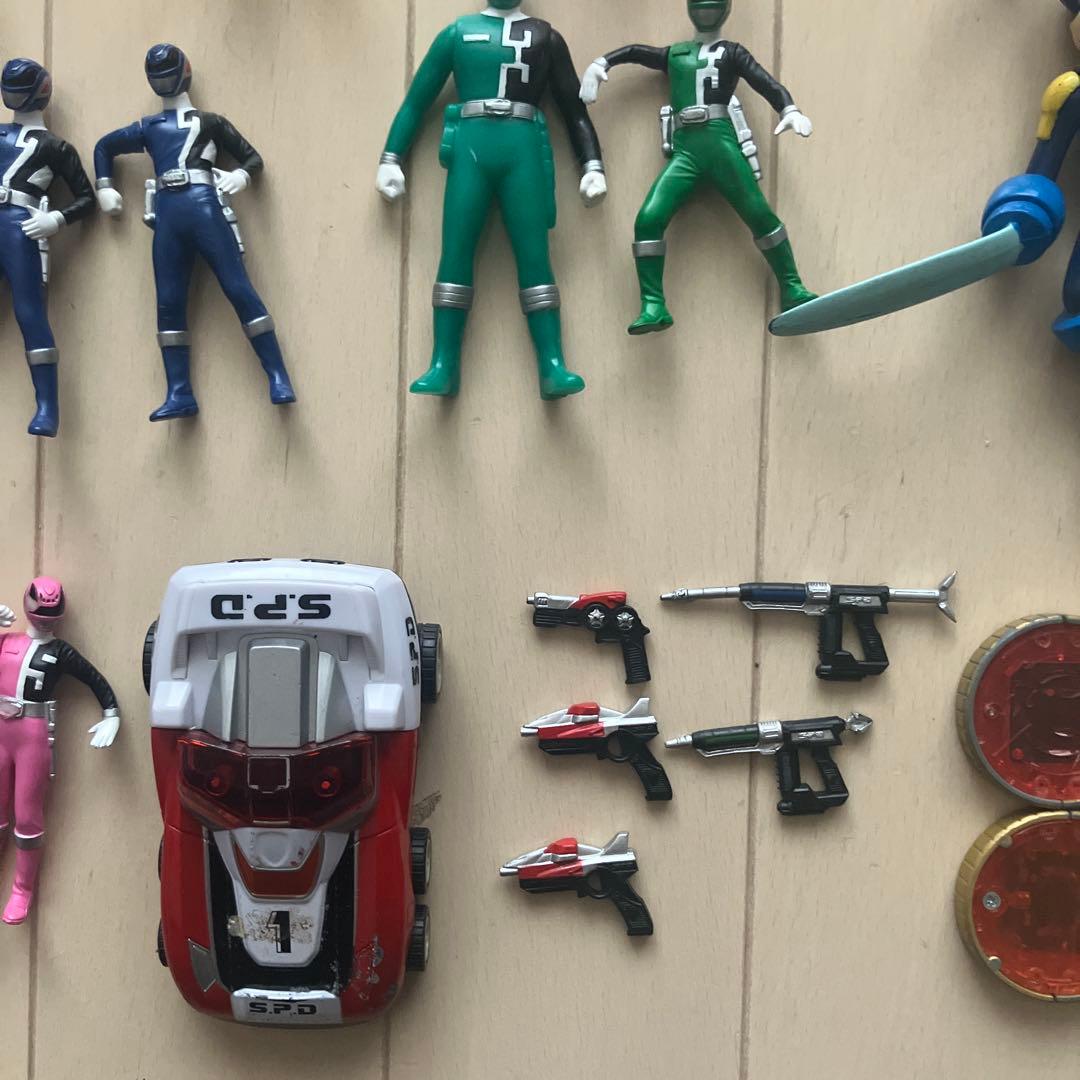 戦隊ヒーロー フィギュアセット