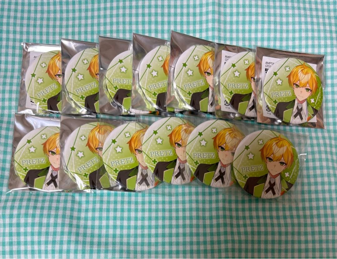 ぷりっつ 缶バッジ 2周年13個