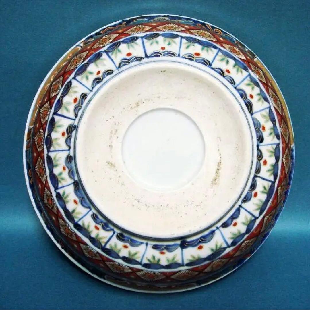 216『色絵金彩 鳳凰 龍 花唐草 鉢』　/骨董品 古美術 古玩 アンティーク