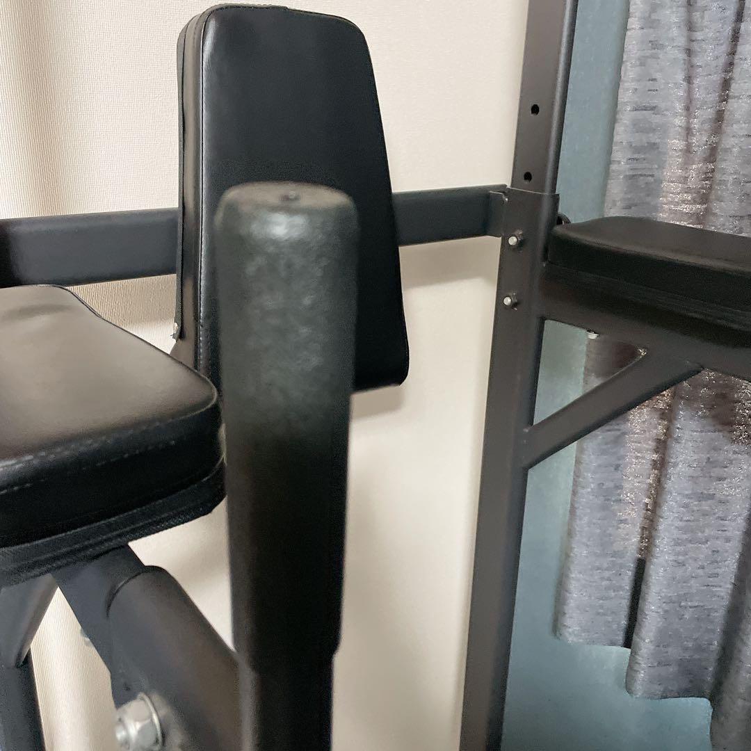 ◎ホームジム ST LE-VKR02 懸垂マシン ディップス レッグレイズ