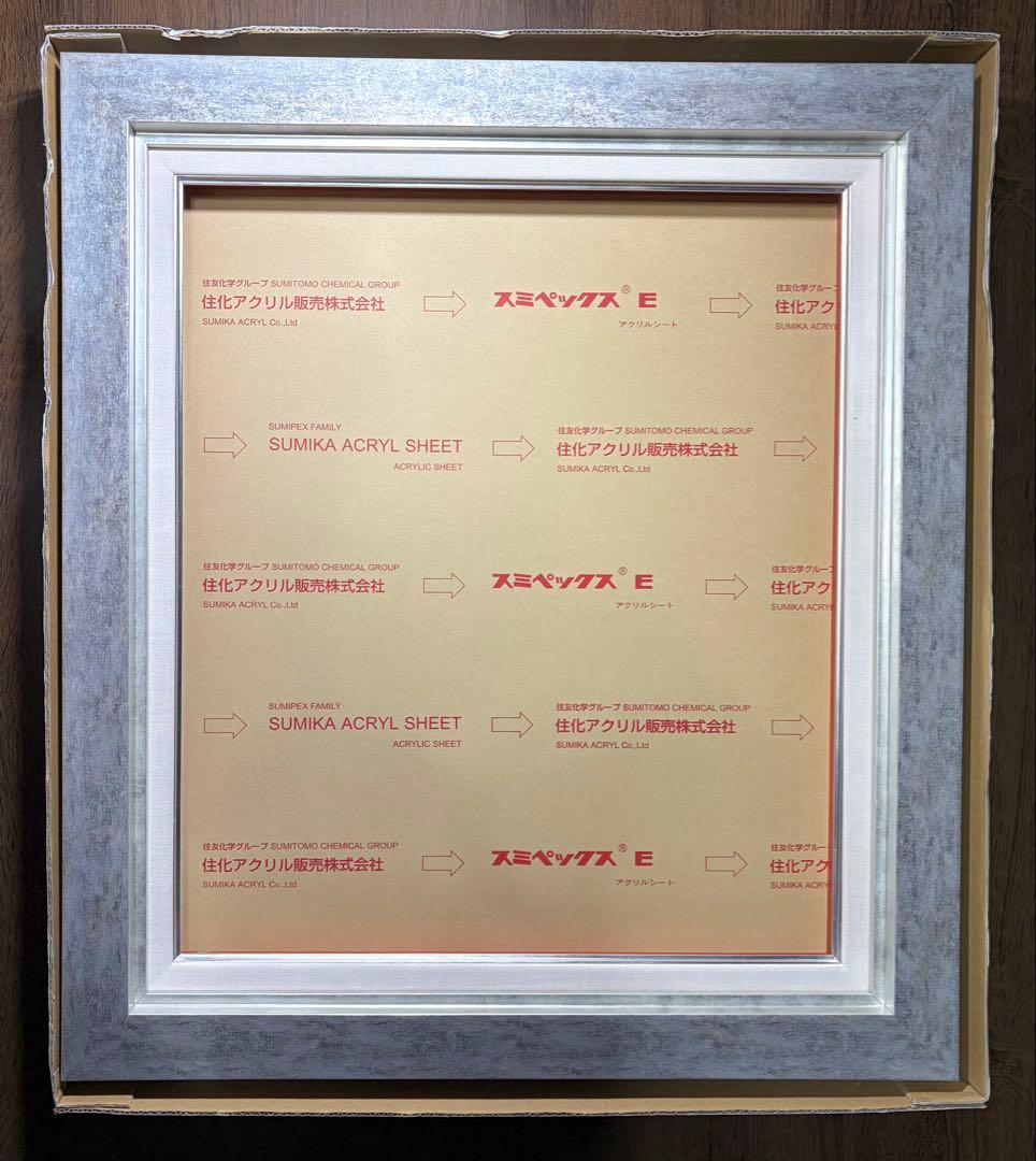 24時最終価格！新品 高級イタリアモールディング油彩額 F10号