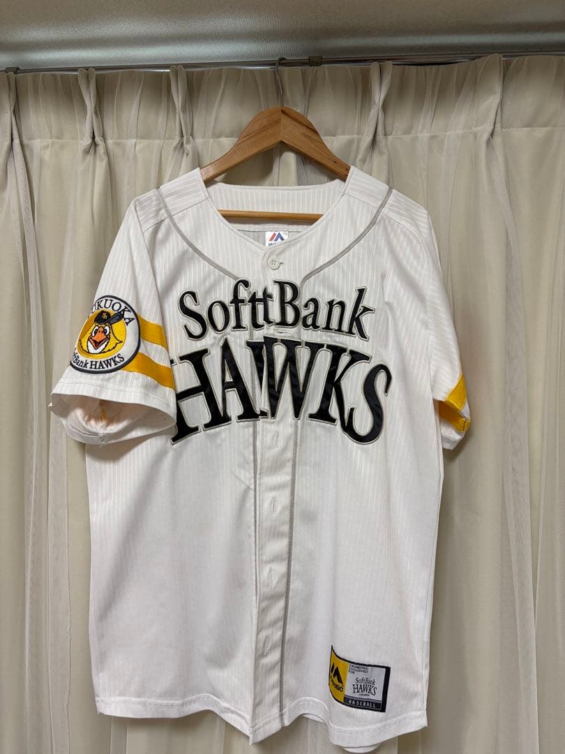 SoftBank Hawks ユニフォーム YANAGIMACHI 32