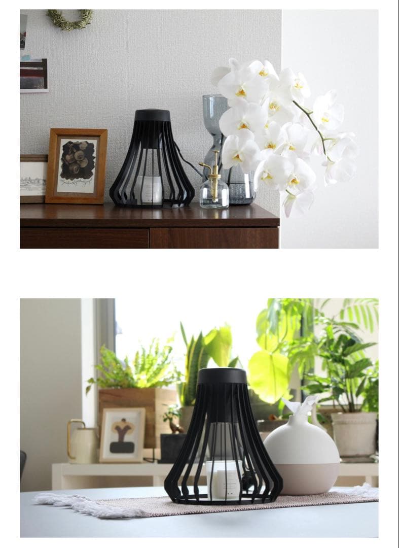 火を使わないWarmthrow DIFFUSA キャンドルウォーマーランプ　鉄製