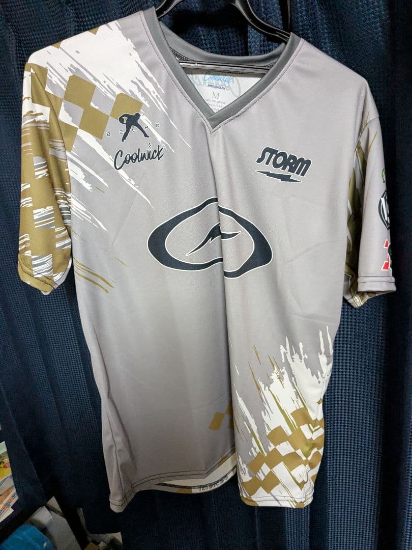 Storm ボウリングシャツ Mジェイソンベルモンテ