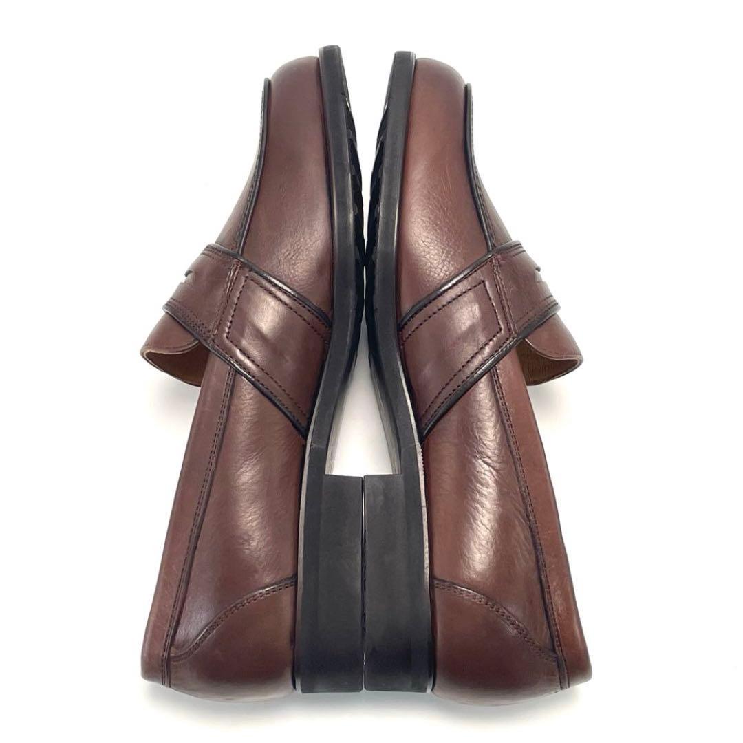 セール価格 YVES SAINT LAURENT ローファー ブラウン