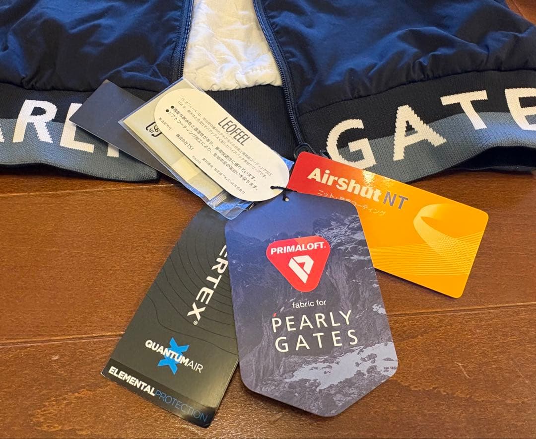 新品タグ付き　パーリーゲイツ　レディース　中綿4way ブルゾン